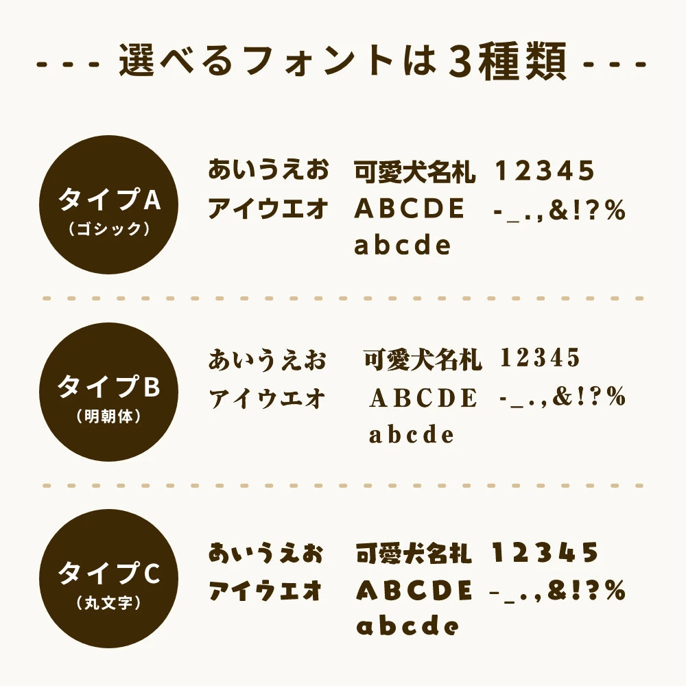 真鍮キーホルダー | QRコード付き犬用迷子札 | アプリ連携