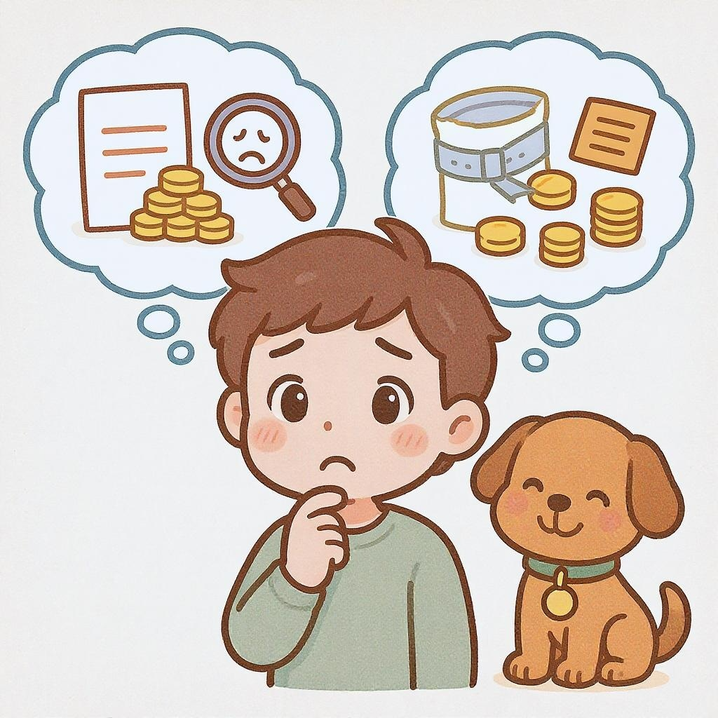 迷子犬の捜索費用っていくら？保険や対策費用とのコスパ比較